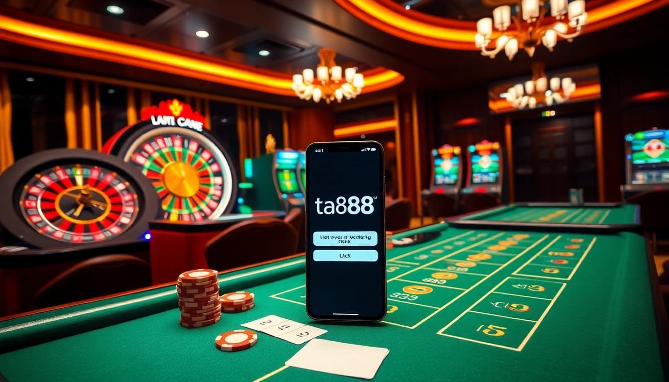 Experience thrilling gambling with the ta88 link on modern casino interfaces and vibrant gaming elements.