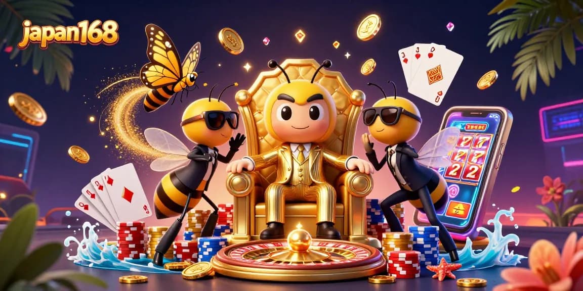 Experience thrilling gameplay with japan168 through an ultra-detailed 3D casino scene filled with action.