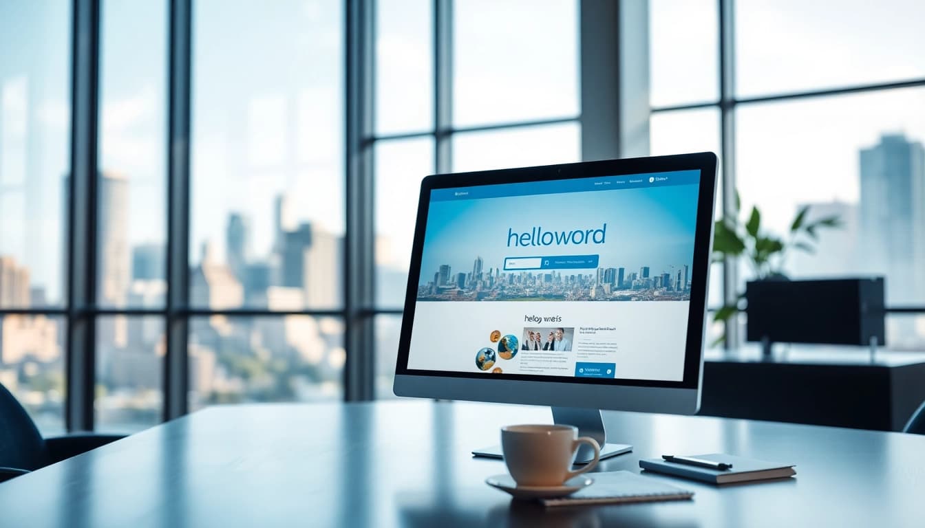 Explore helloworld官网 within a professional office setting that fosters productivity.