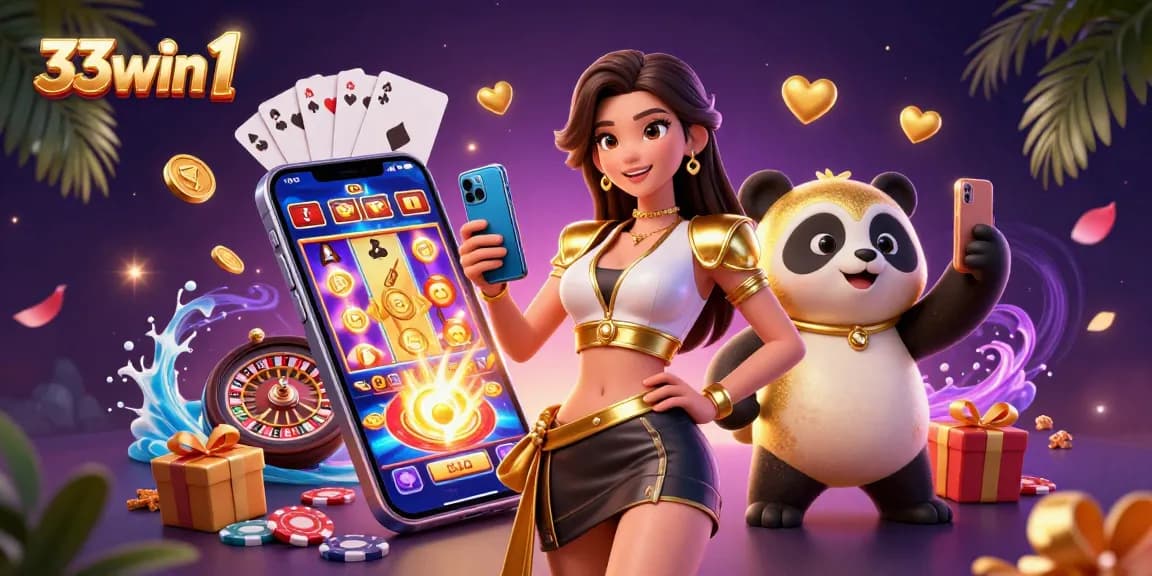 Spin the reels at 33win 1 and enjoy exciting casino games with vibrant visuals.