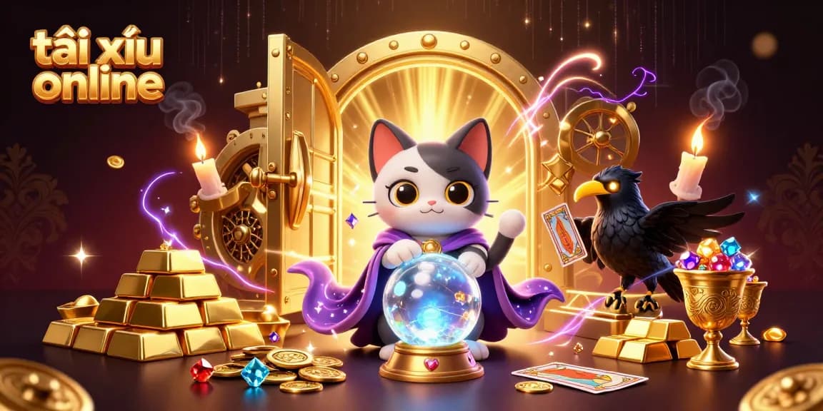 Experience thrilling tài xỉu online action with interactive mystical characters in a vibrant 3D scene.