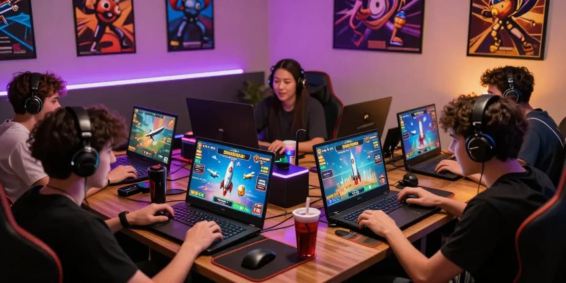 Players immersed in aviator pro online crash games, showcasing excitement and strategic betting.