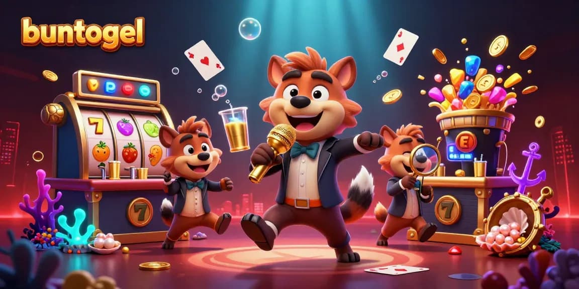 Buntogel menghadirkan pengalaman bermain judi online dengan slot penuh warna dan suasana kasino yang meriah.
