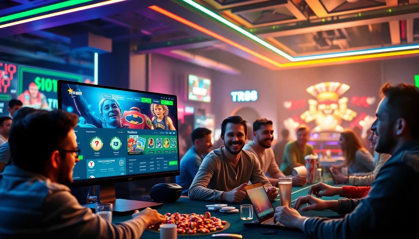 TR88 online gaming platform showcasing diverse players and secure betting options