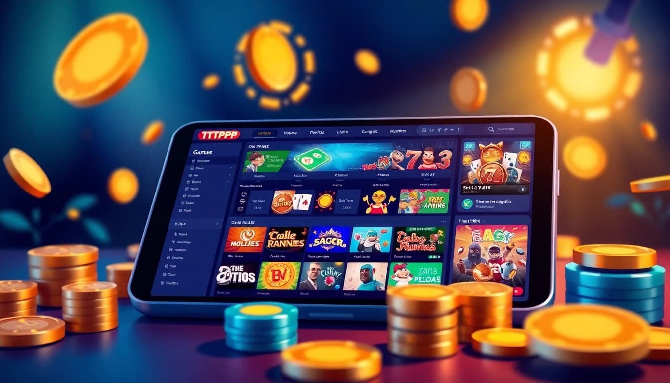 TTPTP online betting platform showcasing engaging games and secure transactions