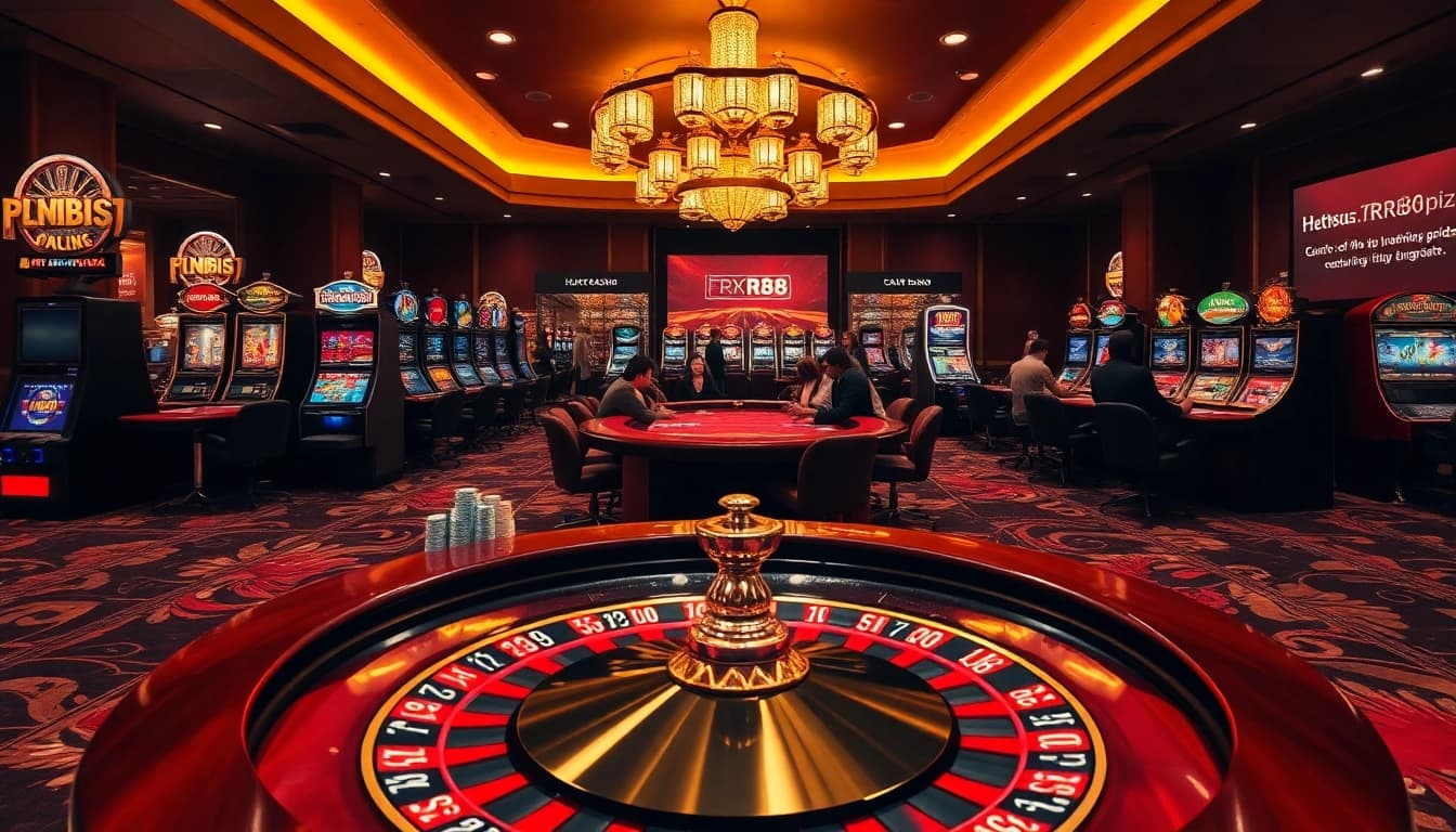 Experience gaming at https://rr88.pizza/ with vibrant casino tables and high-stakes excitement.
