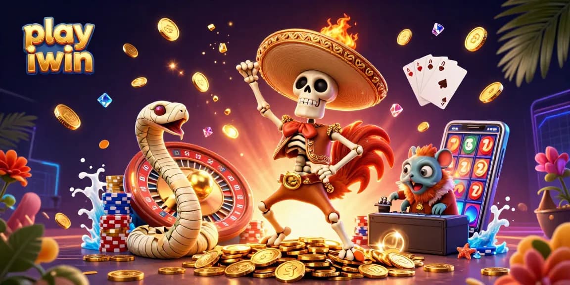 Engage with immersive gameplay as you play iwin, featuring vibrant casino characters in a rich 3D scene.