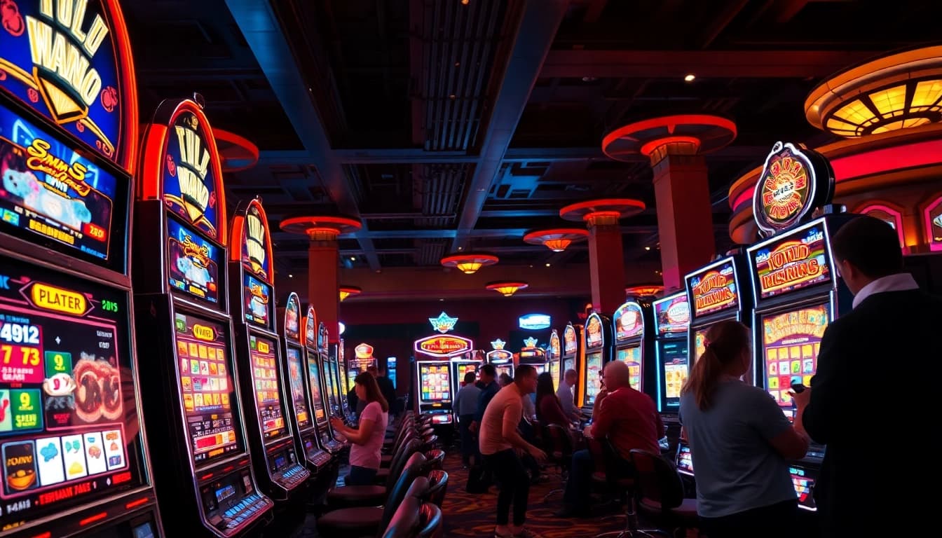 Jelajahi keseruan permainan dengan vegas88 link di mesin slot berwarna-warni.