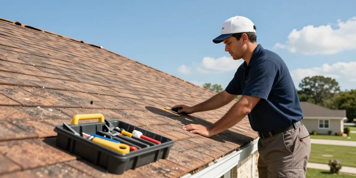 Trustworthy contractor addressing roofing needs in Caldwell TX, providing local services.