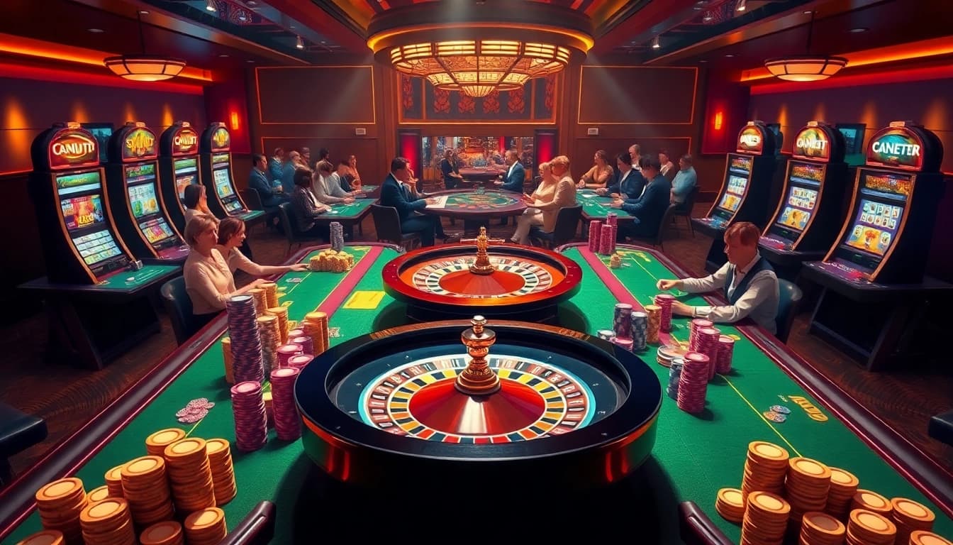 Engage in exciting casino gameplay at https://sodo66vn.com with vibrant tables, slot machines, and spirited players.