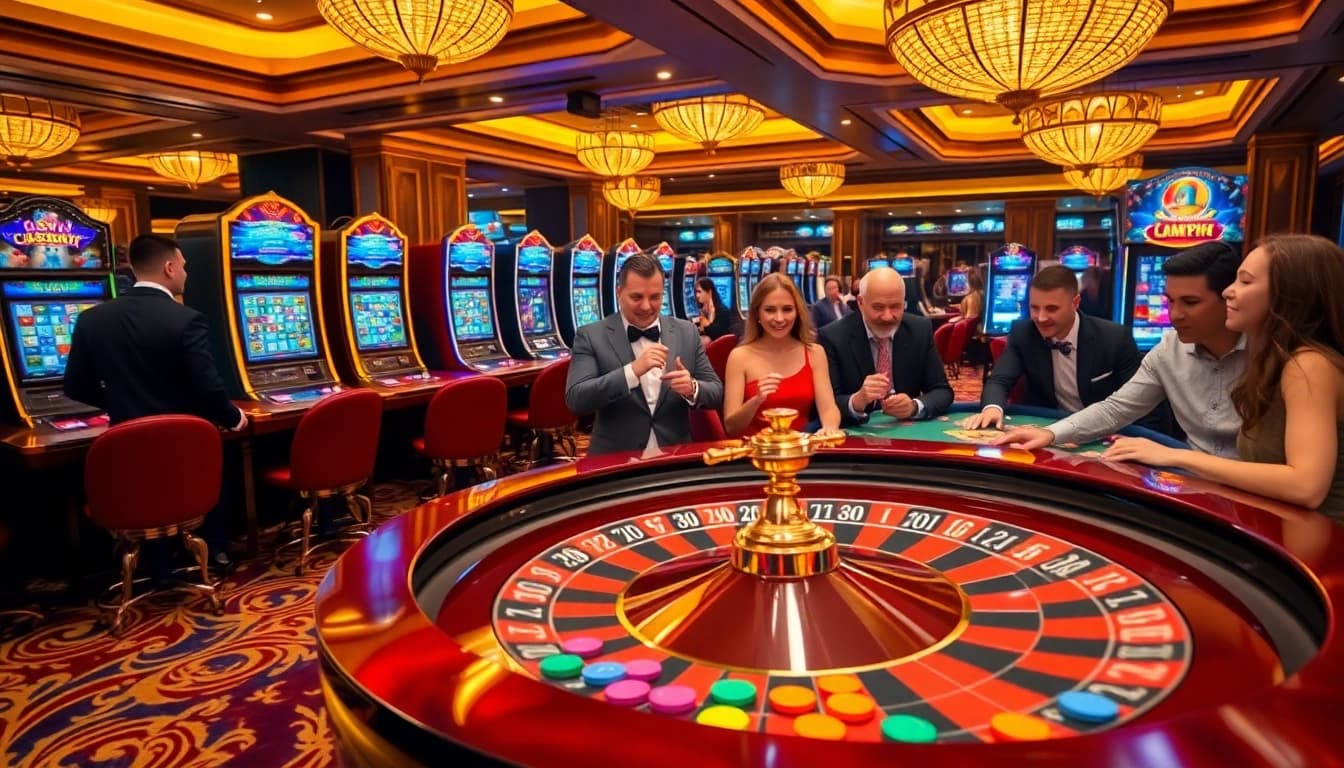 Experience high-stakes excitement at Luckywin casino with vibrant slot machines and thrilling games.