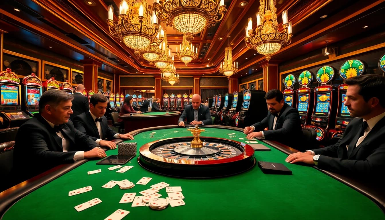 The hidden wiki reveals vibrant casino scenes with exciting poker action and colorful slot machines.