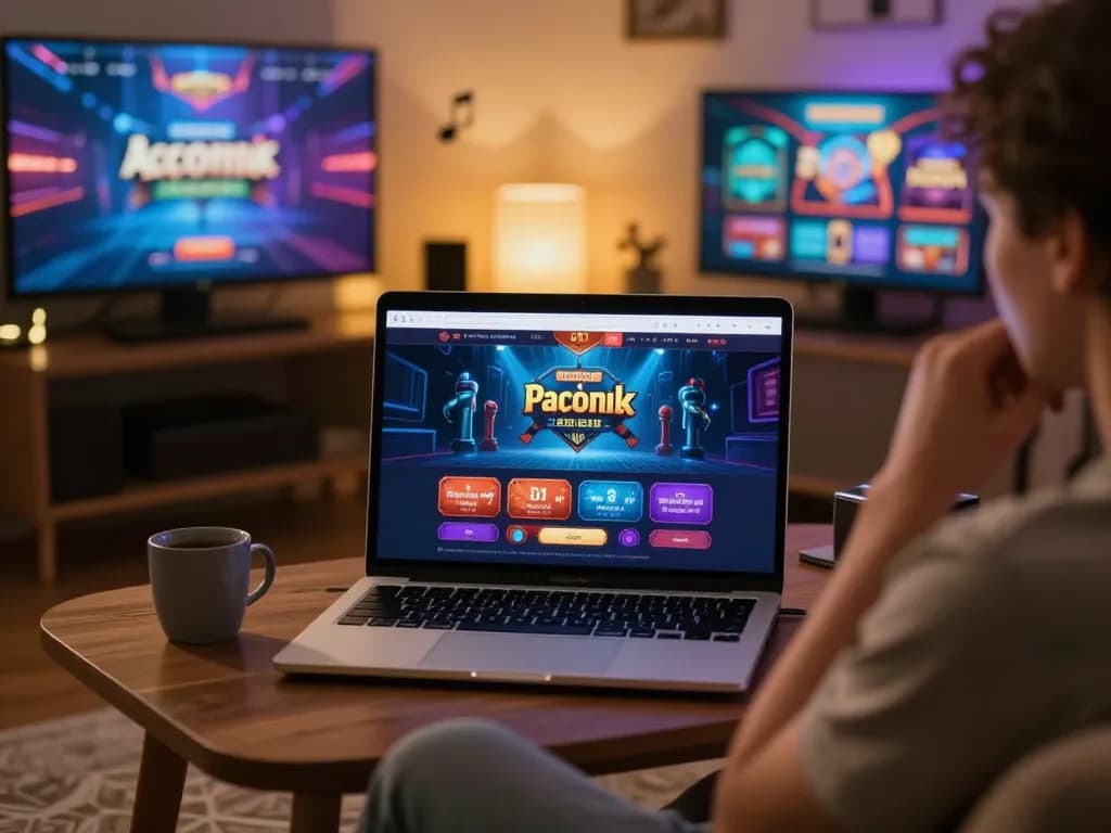 xx88 online casino gameplay on laptop screen with engaging interface and cozy atmosphere