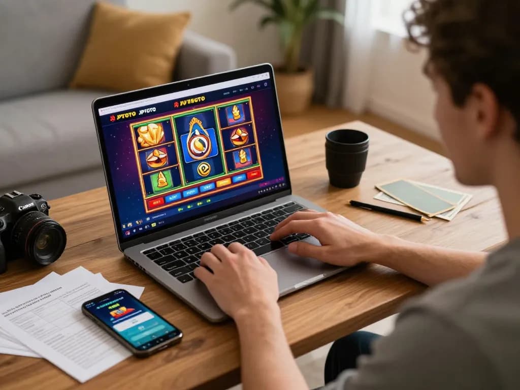 Engaging gameplay on JPTOTO online casino, showcasing dynamic slot options and user-friendly interface.