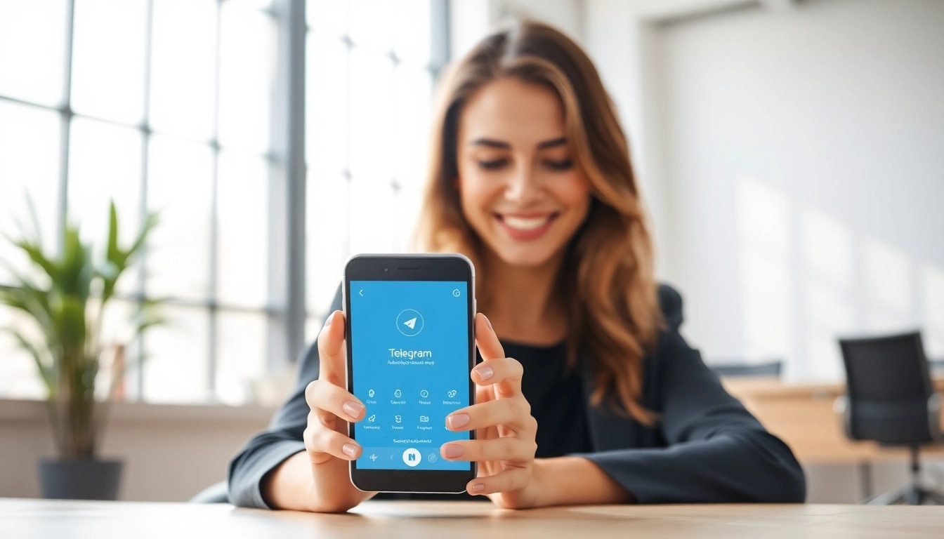 Download the Telegram app with this user-friendly interface illustration 脱报下载.