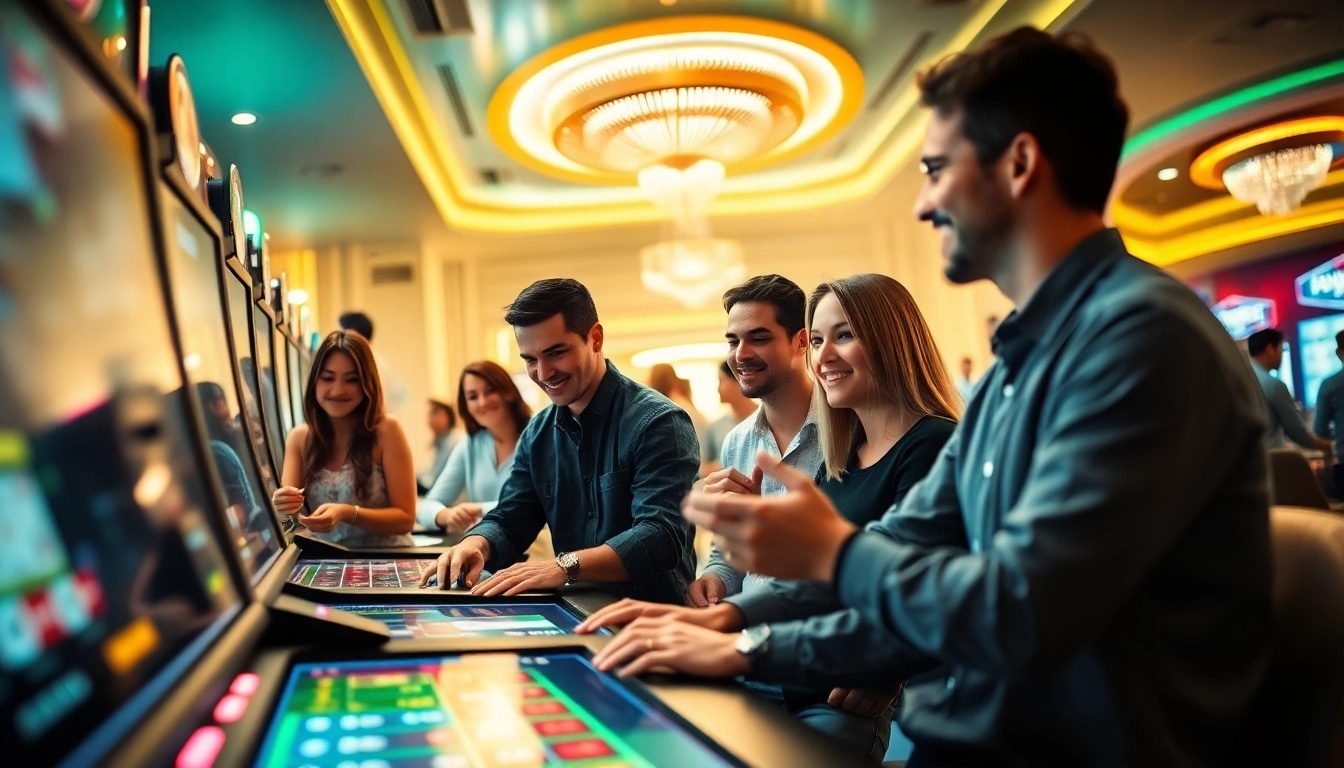 Experience the thrill of online gaming at gg88slot.live with dynamic players and vibrant casino scenes.