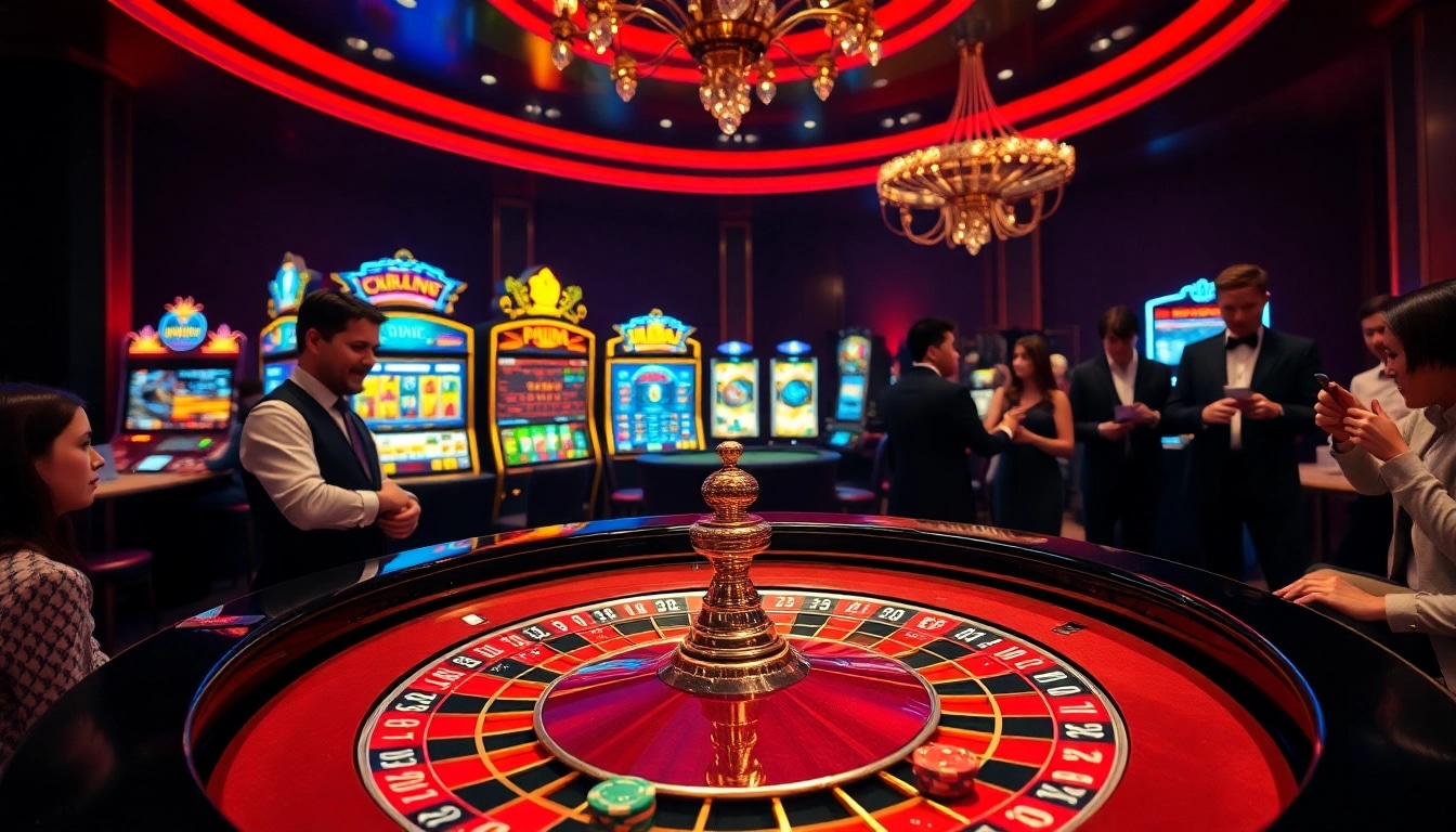 Vivez l'excitation du casino en ligne avec des tables de roulette luxueuses et des jeux captivants.