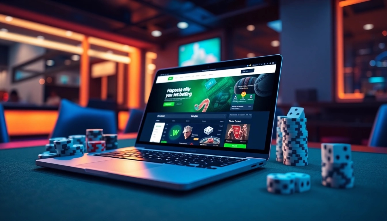 Experience the thrill of online betting at https://nhacaiuytin.tokyo/ with an immersive gaming interface and vibrant atmosphere.