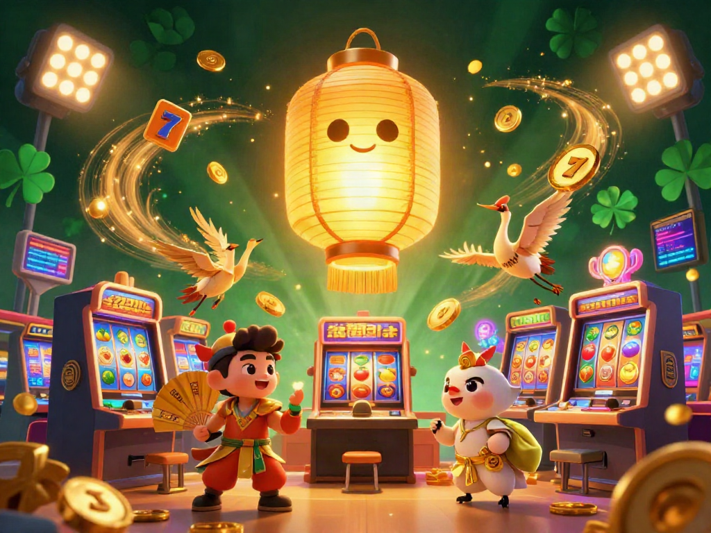 Permainan slot 222slot dengan elemen suasana kasino yang hidup dan beruntung.