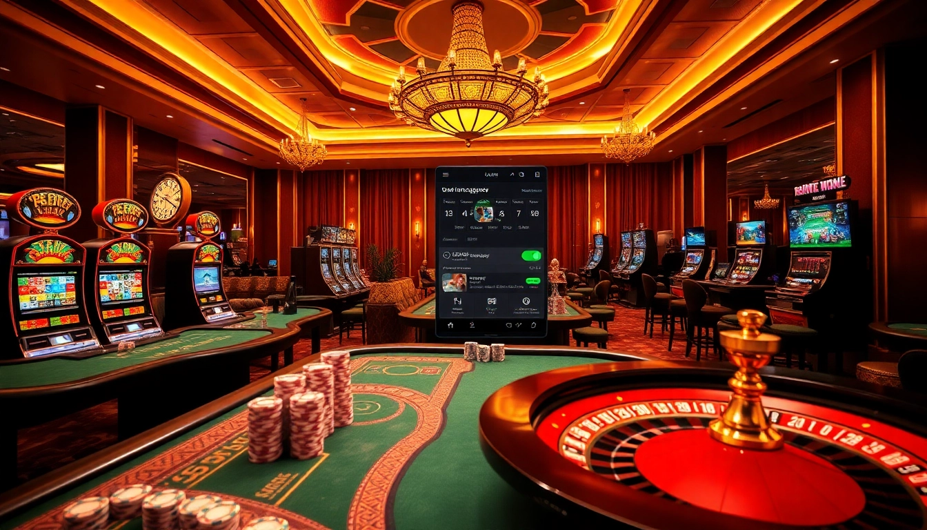 Trải nghiệm sự hồi hộp của cá cược với ứng dụng Betvip trong bầu không khí casino sang trọng.