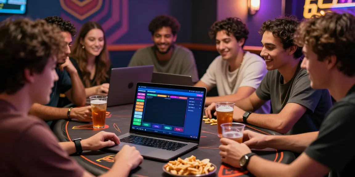 Friends enjoying an exciting gaming session with ORION88 online betting platform.