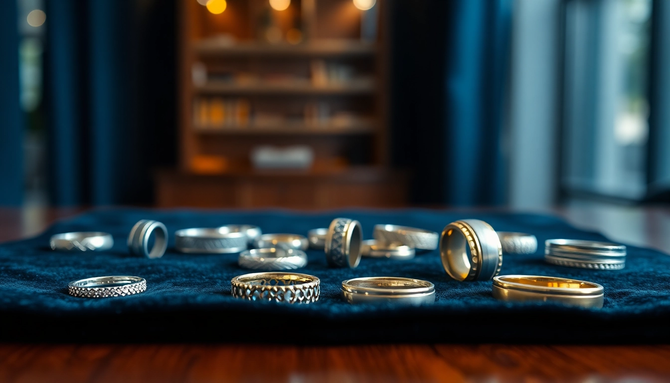 Showcasing exquisite men's jewelry with intricate details and natural lighting.