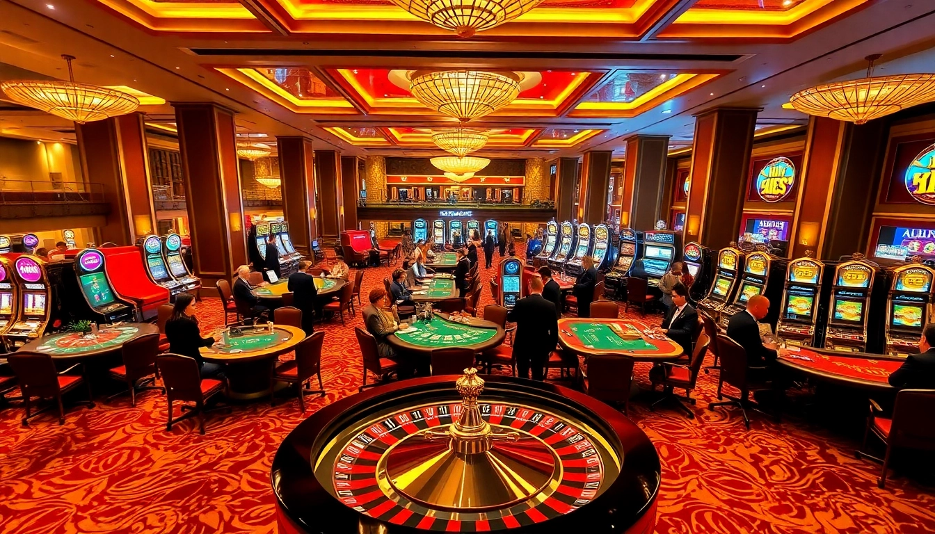 Experience the thrill of gambling at Trang chủ XX88, showcasing dynamic players engaging in poker and blackjack.