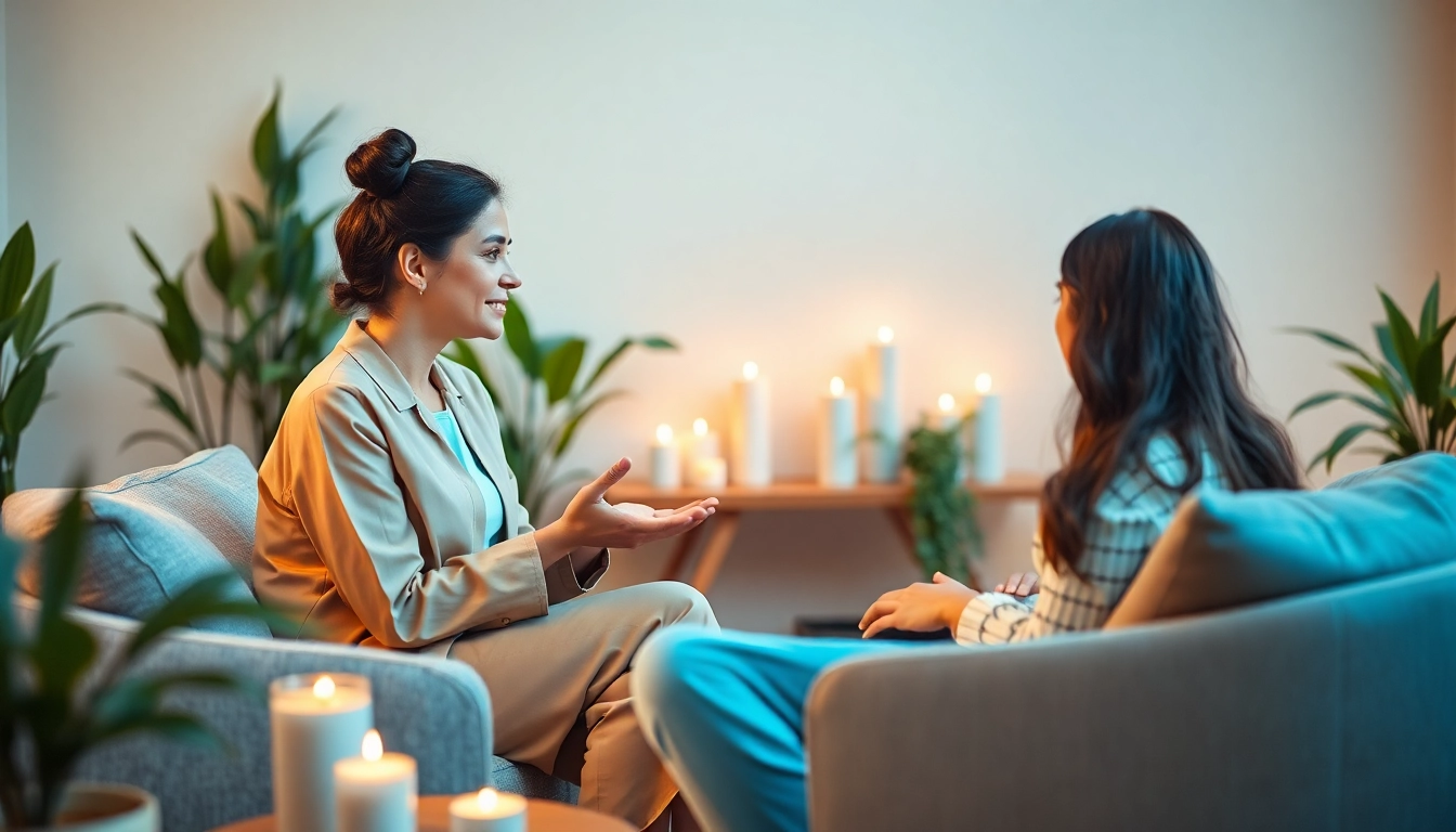 Counselling Services offered in a warm therapy session, showcasing empathy and comfort.