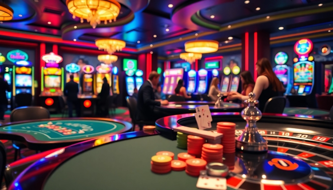 Engage in thrilling gameplay at ARESGACOR with vibrant casino tables and exciting games.