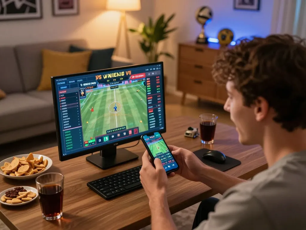 Betting on sports live with Ok9 app, vibrant smartphone interface displaying races and odds.