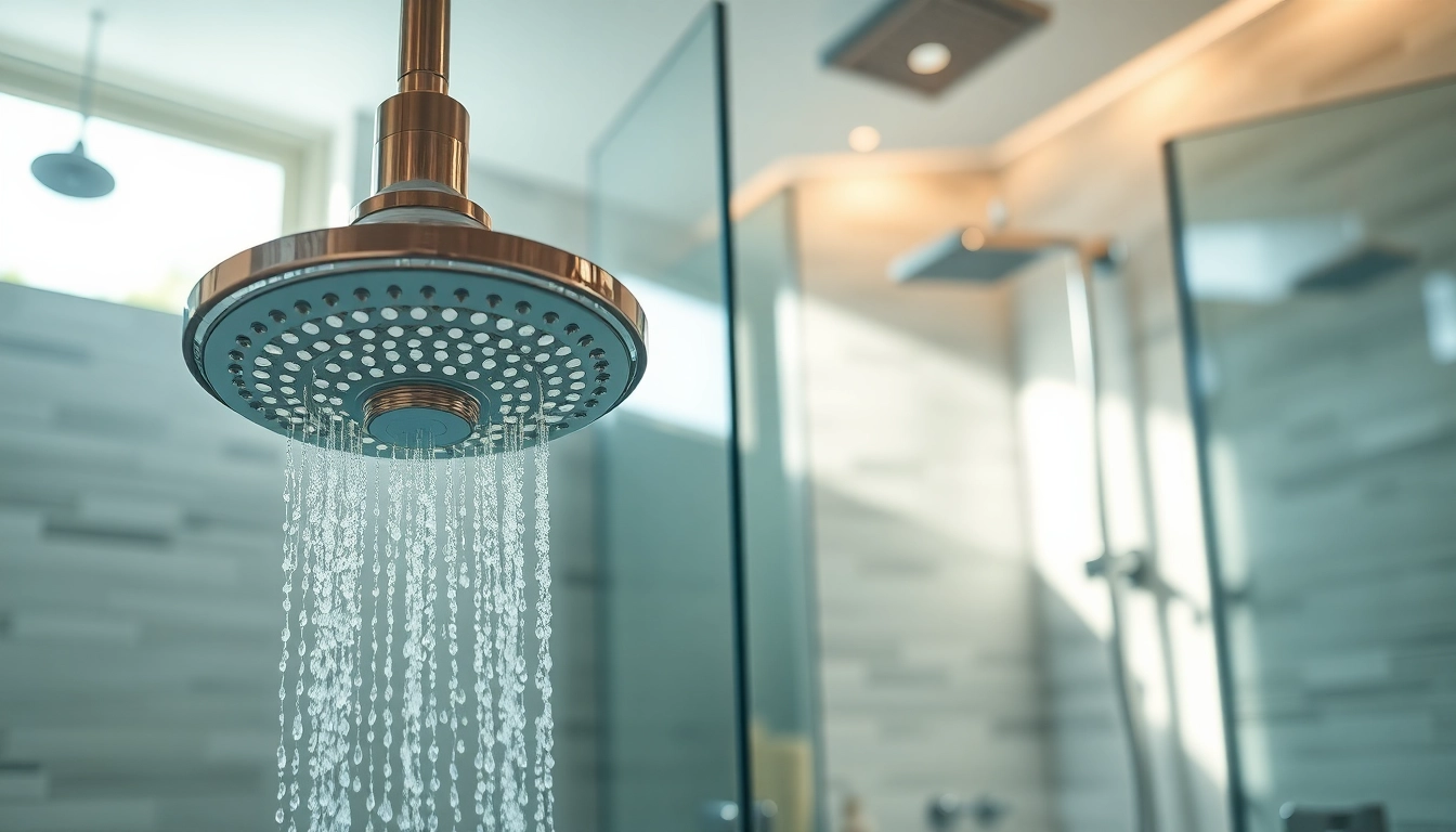 Creating an inviting atmosphere with elegant showers Australia featuring sleek designs and modern fixtures.