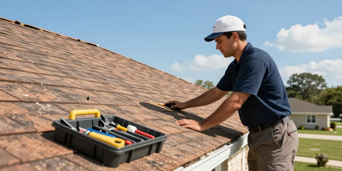 Trustworthy contractor addressing roofing needs in Caldwell TX, providing local services.