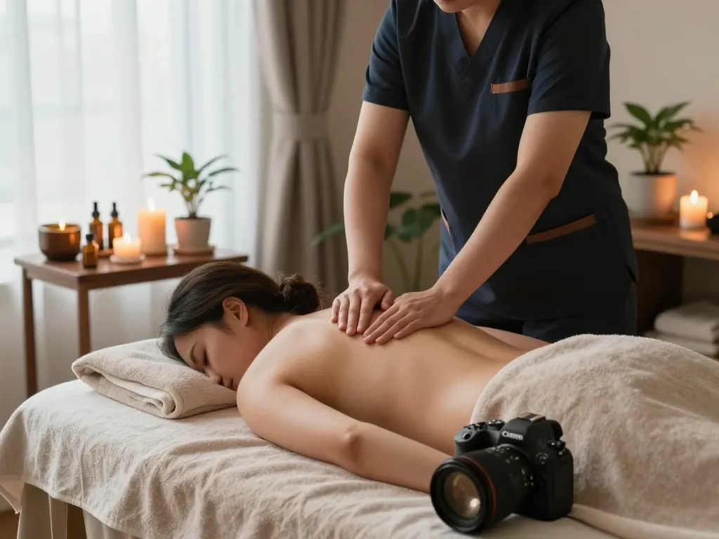 Experience the calming atmosphere of 마포스웨디시 with a relaxing Swedish massage.