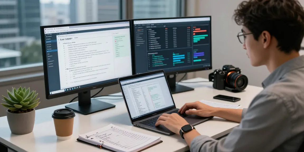 Detect fake receipt with AI technology in an innovative workspace focused on advanced analytics.