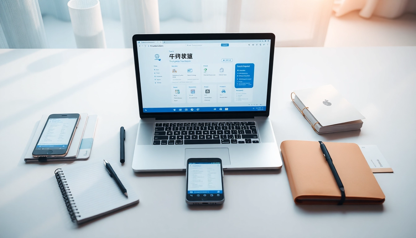 Dynamic workspace showcasing 有道翻译 for modern language solutions