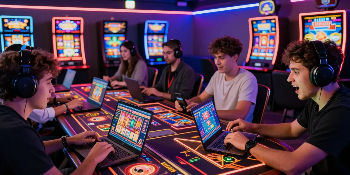 Players enjoying garuda303 online gaming experience with vibrant visuals and modern interfaces.