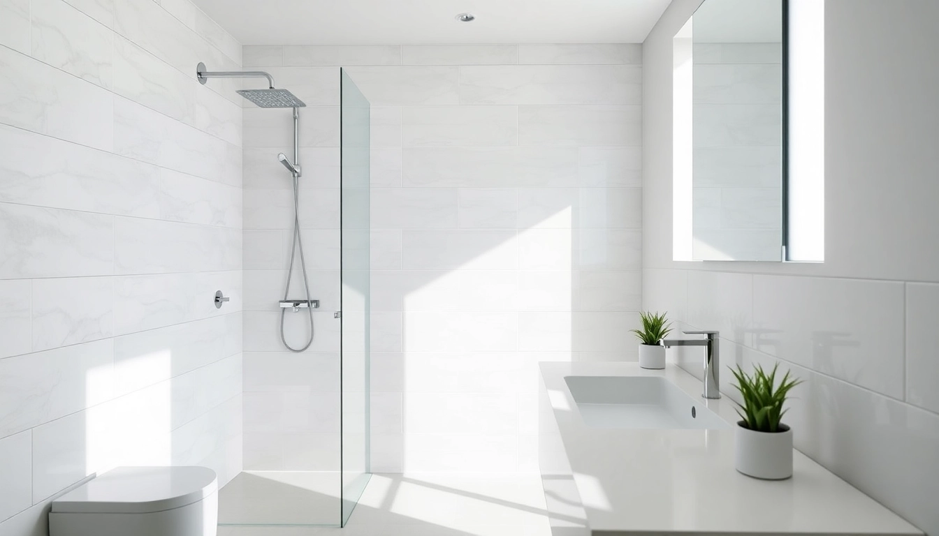 Sanitärlösungen von sonni sanitär GmbH in einem modernen Badezimmer.