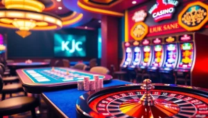 Casino gaming experience at KJC AC featuring tables, cards, and thrilling slots.