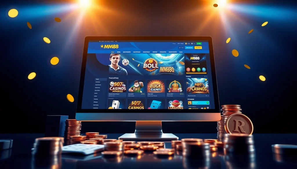 Experience thrill and trust with the mm88 sa com online betting platform showcasing diverse gaming options.