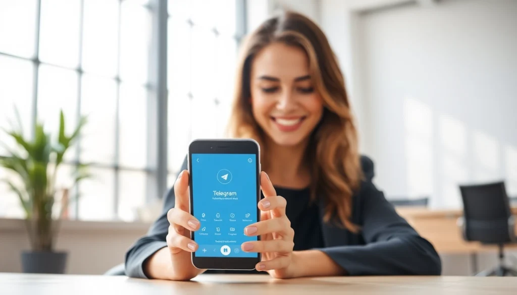 Download the Telegram app with this user-friendly interface illustration 脱报下载.