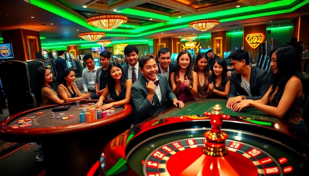 Engage in thrilling online betting experiences at https://gg88.biz/ with vibrant casino visuals.