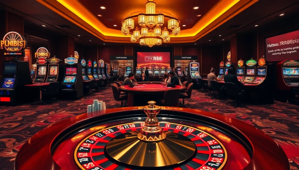 Experience gaming at https://rr88.pizza/ with vibrant casino tables and high-stakes excitement.