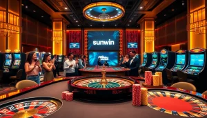 Experience the thrill of gambling at sunwin with engaging table games and an elegant casino atmosphere.