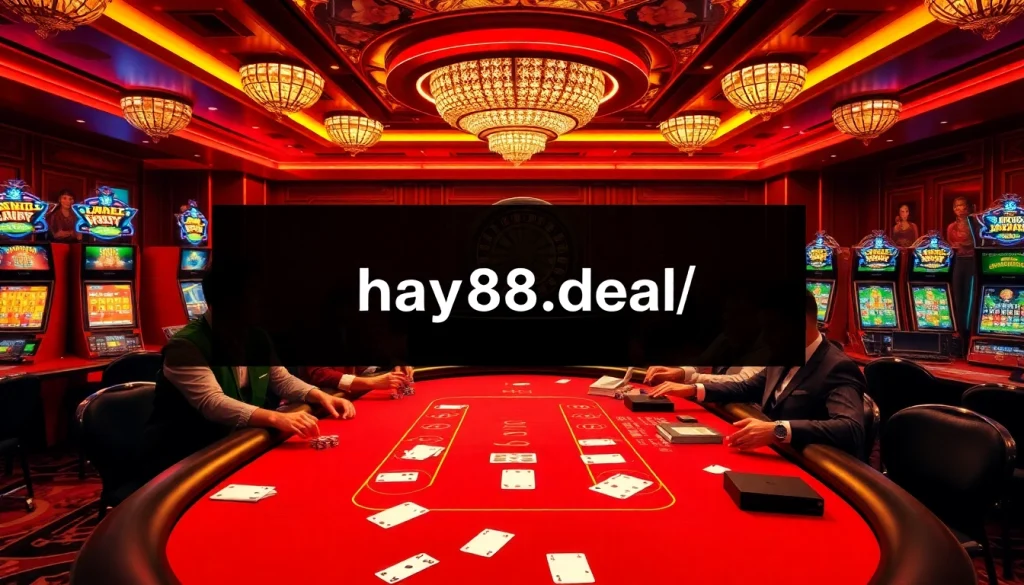 Experience high-stakes blackjack and diverse casino games at https://hay88.deal/ with professional dealers.