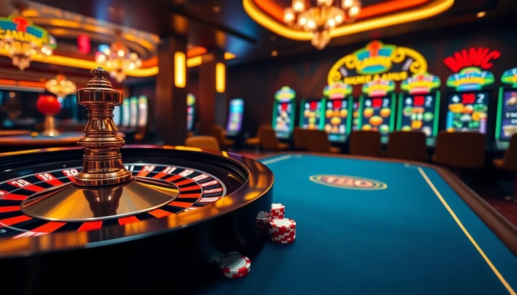 Experience the excitement of gaming at trang chủ tg88 with vibrant casino elements and action-packed visuals.