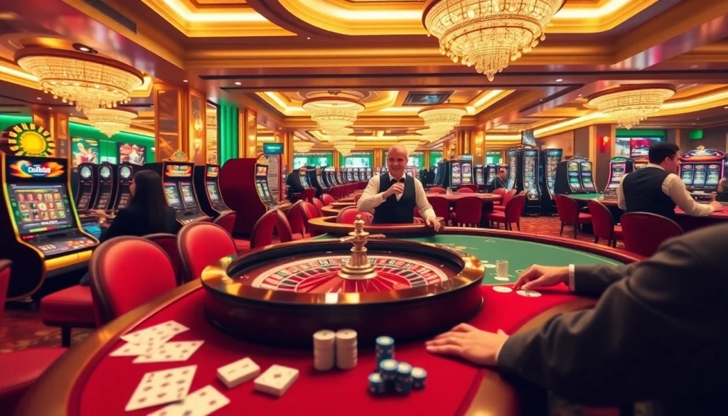 Experience the excitement of gambling at https://xx88.center/ with luxurious casino tables and vibrant slot machines.