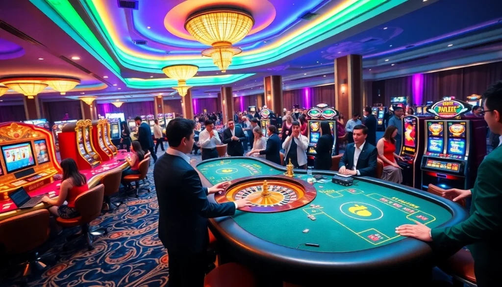 Engage in thrilling games as you visit SuperPH online, experiencing vibrant casino action with excited players.