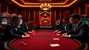 Experience thrilling poker action at https://tha-bet.pro/ with players competing for big wins.