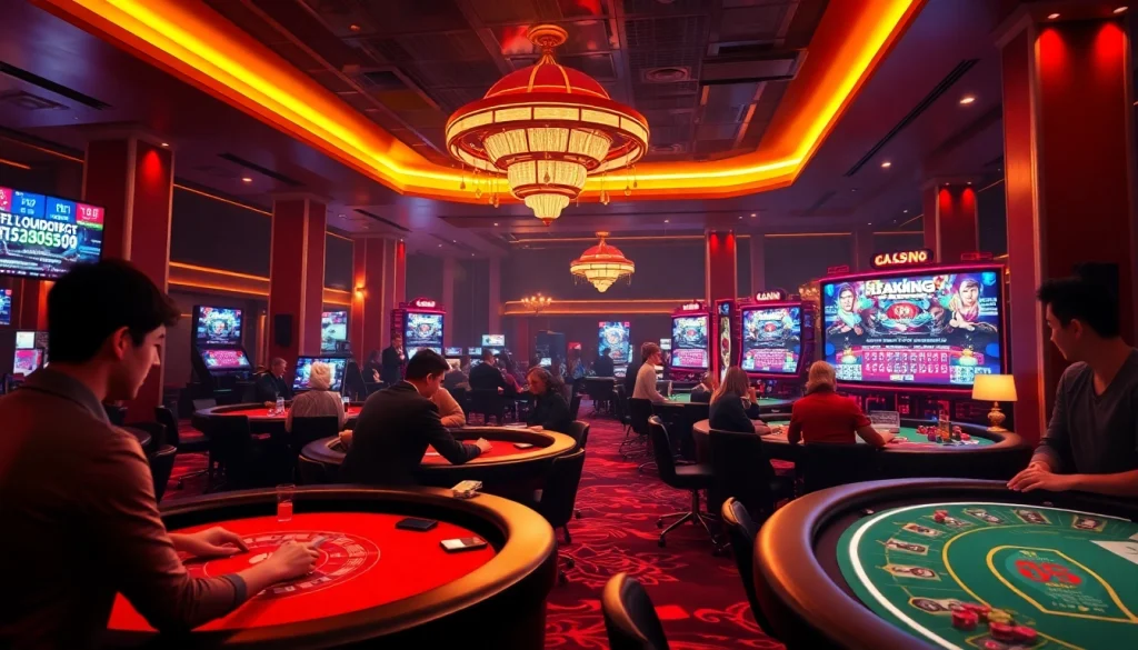Experience the excitement of online gaming at https://gg888.info/ with vibrant casino themes and interactive tables.