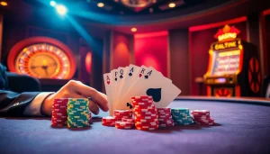 Experience the excitement of gambling at https://betssonn.com.br with a close-up of winning poker hands.